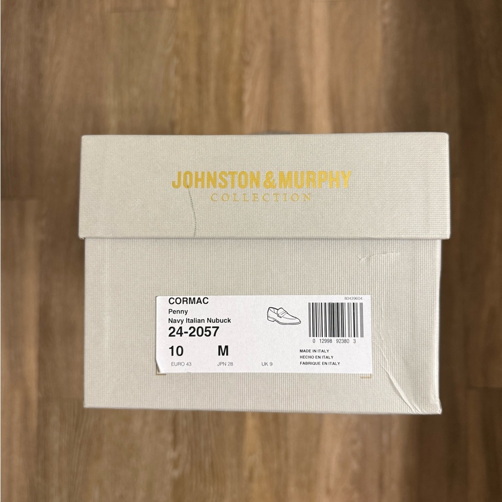 Cormac Penny Loafer By Johnston & Murphy (Italian-made) - Picture 8 of 8